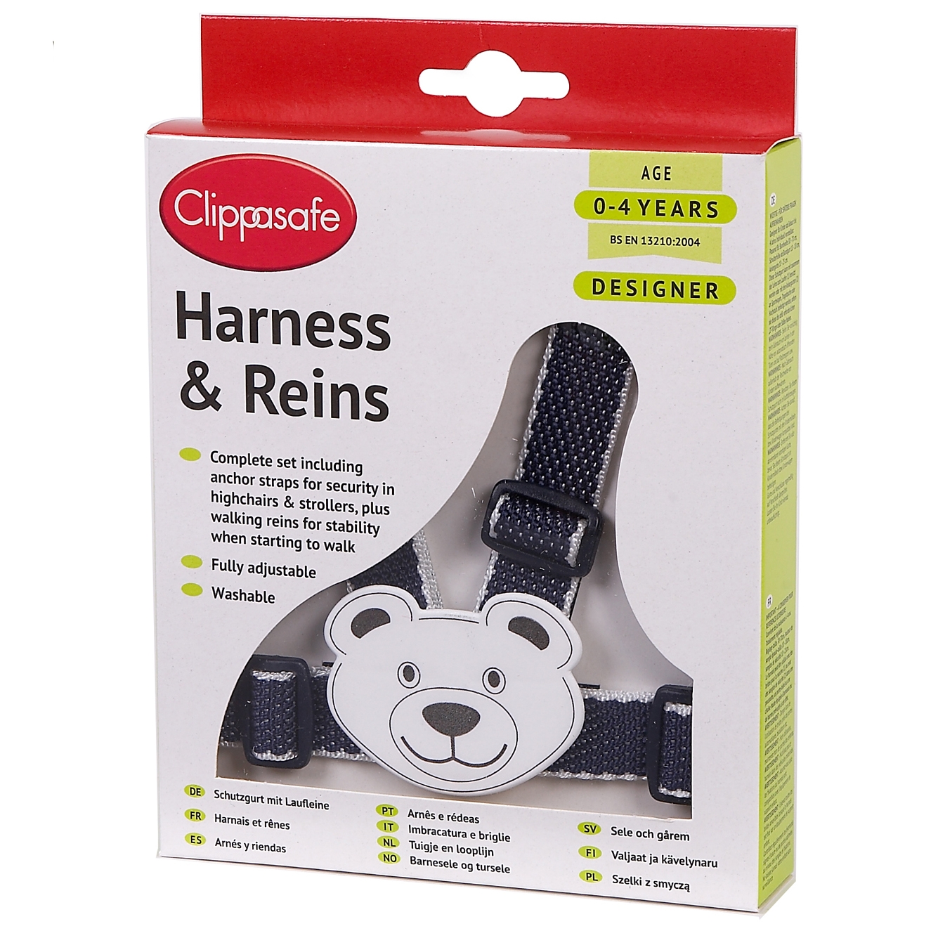 clippasafe harness and reins