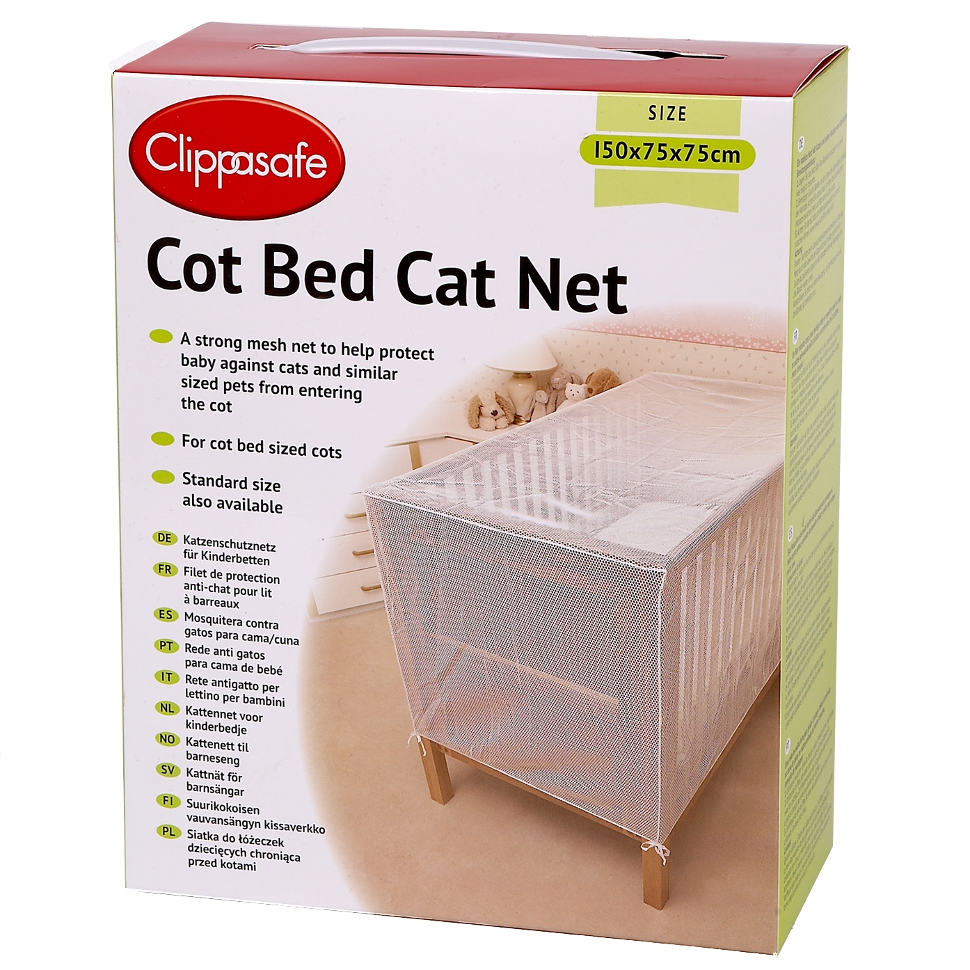Cot Bed Cat Net || Clippasafe