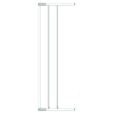 Swing Shut Extendable Gate Extension 18cm - White