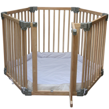 Natural Wood Play Pen