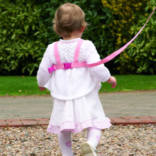 Walking Harness with Reins - Pink