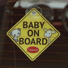 Baby on Board Sign